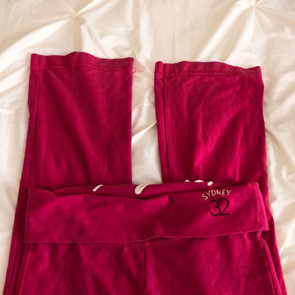Pink Gilly Hicks Sweatpants / Trackpants - Picture 3 of 3